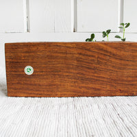 Wood Desk Organizer With Beautiful Carved Details