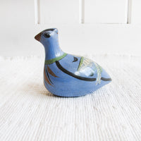 Hand Painted Ceramic Tonala Bird Mexico