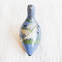 Hand Painted Ceramic Tonala Bird Mexico