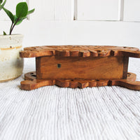 Wood Office Organizer / Napkin Holder - Made in India