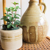 Pottery Ceramic Pitcher / Jug with Cork