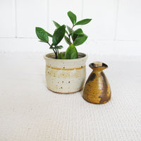 Ceramic Oil Jar with Cork Lid