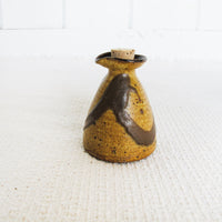 Ceramic Oil Jar with Cork Lid