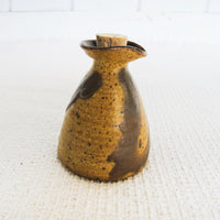 Ceramic Oil Jar with Cork Lid