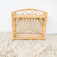 Wicker Shelf Wall Organizer Storage