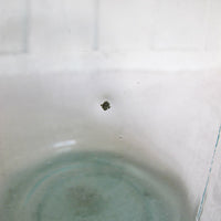 Hand Blown Blue Glass Demijohn Jug Jar