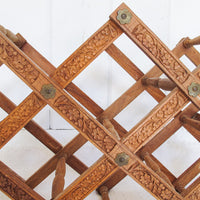 Sheesham Teak Rosewood Wine Rack