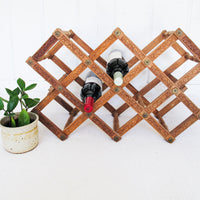 Sheesham Teak Rosewood Wine Rack