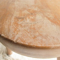 Wood Stool Plant Stand Made in Japan