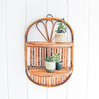 Bamboo Wall Shelf (2 Available and Sold Separately)
