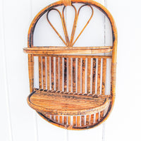 Bamboo Wall Shelf (2 Available and Sold Separately)