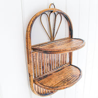 Bamboo Wall Shelf (2 Available and Sold Separately)