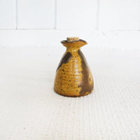 Ceramic Oil Jar with Cork Lid