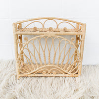 Wicker Shelf Wall Organizer Storage