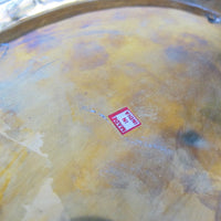 Hollywood Regency Brass Serving Tray with Handles Made in India