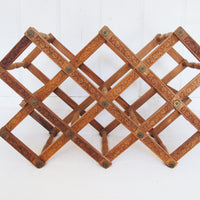 Sheesham Teak Rosewood Wine Rack