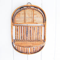 Bamboo Wall Shelf (2 Available and Sold Separately)