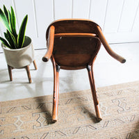 Heywood Wakefield Style Bentwood Accent Chair