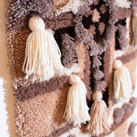 Thatch Work Brown and Black Tapestry