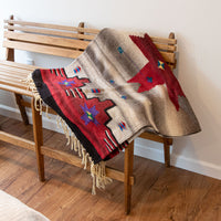 South American Native Tribal Rug Blanket