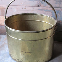Large Vintage Midcentury Gold Brass Hollywood Regency Style Storage