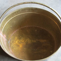 Large Vintage Midcentury Gold Brass Hollywood Regency Style Storage