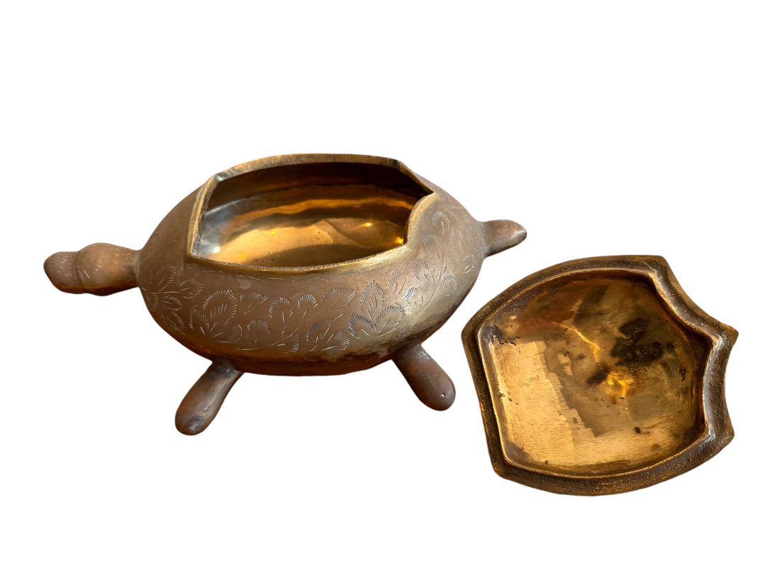 Brass Turtle Box Made in India