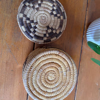 Native Basket and Clay Pot Ceramic Vase Sold Separately