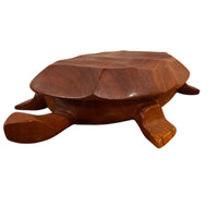 Vintage Wood Turtle Box