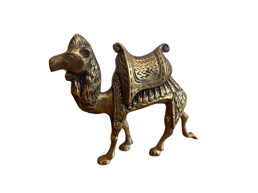 Etched Brass Camel Figures Vintage (Sold Separately)