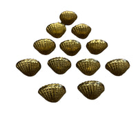 Brass Shell Table Place Holders Set of 12