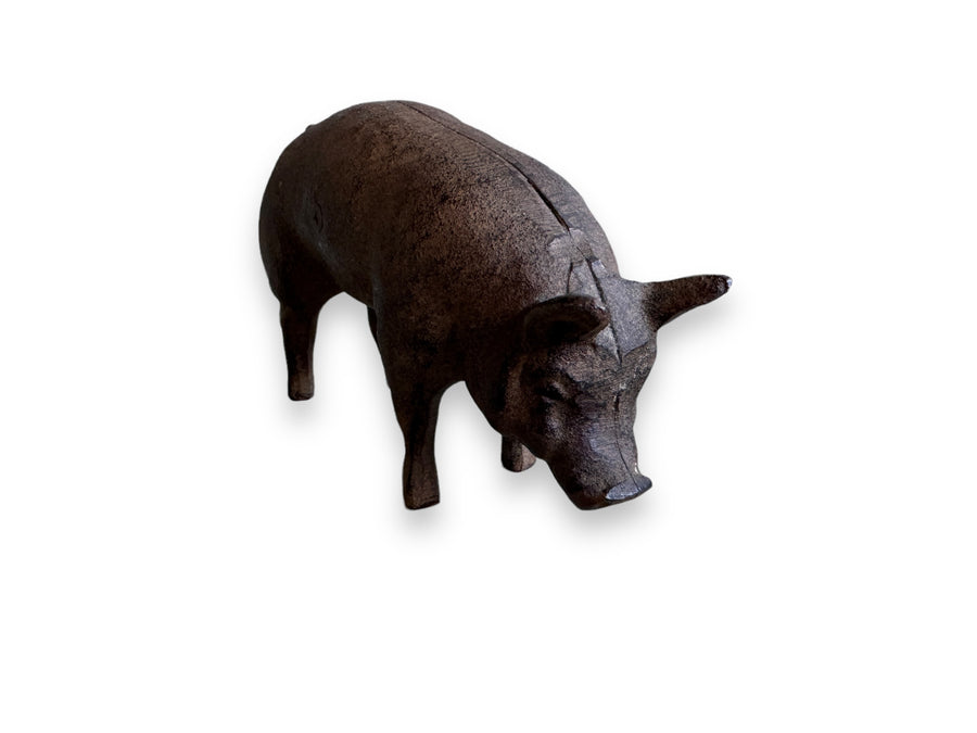 Iron Pig Door Stop