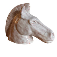 Ceramic Horse Head Sculpture 1938 Studio Pottery Figure