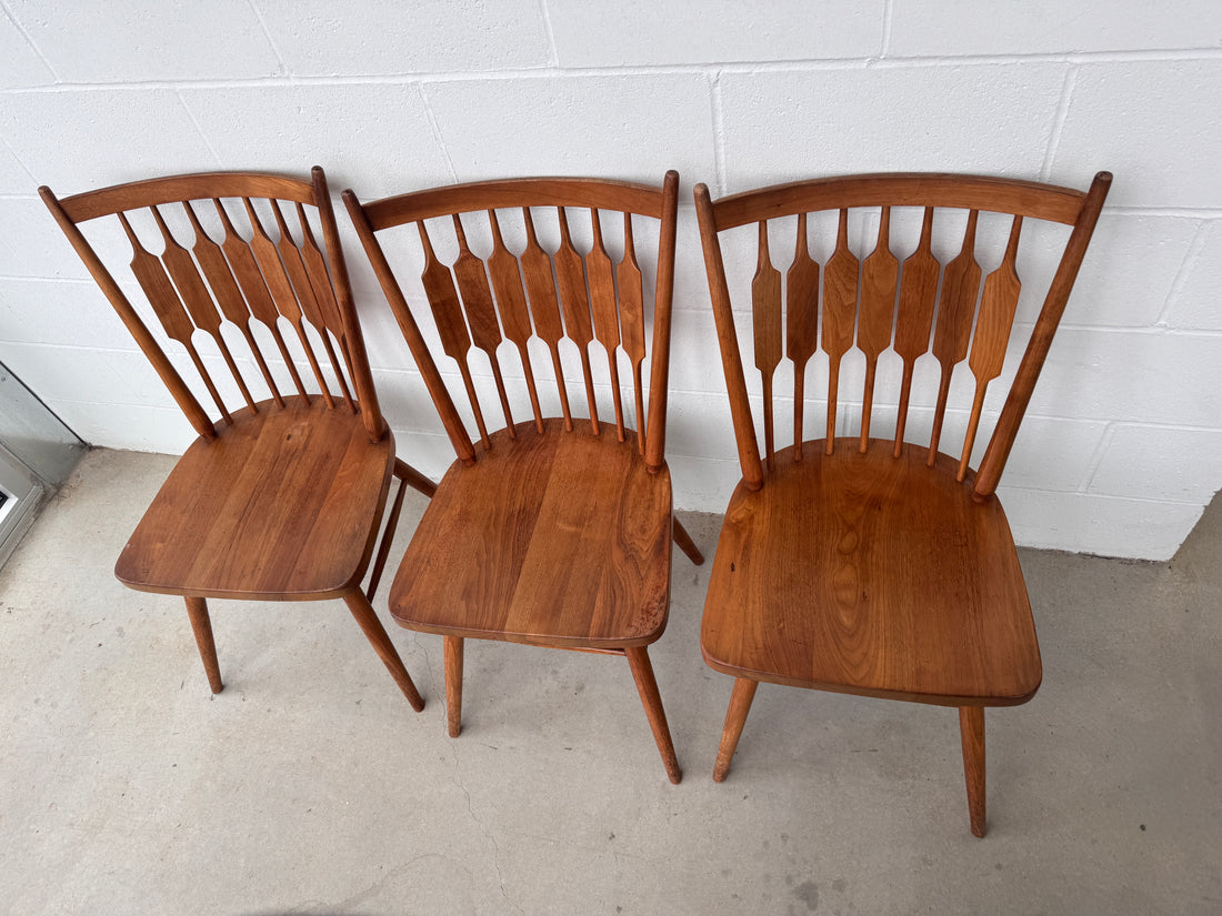 Kipp Stewart for Drexel Midcentury Dining Chairs Vintage