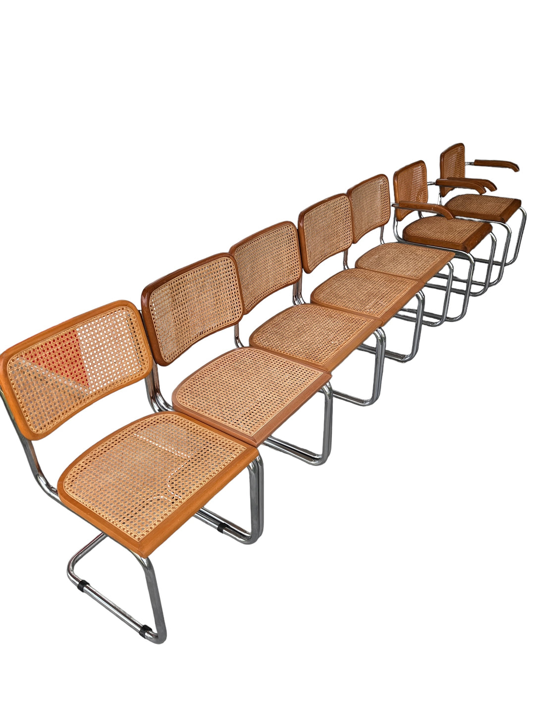 Second Hand Marcel Breuer Style Chairs  -  (SOLD SEPARATELY)