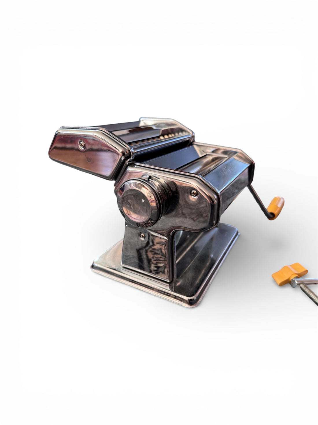 Marcato Atlas Counter Top Pasta Maker with Attachment and Clamp Kitchen Cooking Utensil 