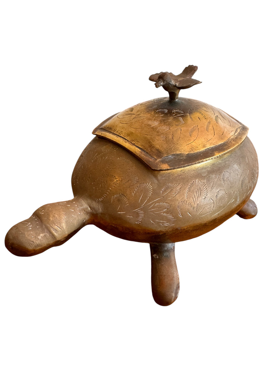 Brass Turtle Box Made in India