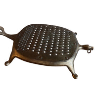 Brass Turtle Grater Kitchen Utensil Food Processor