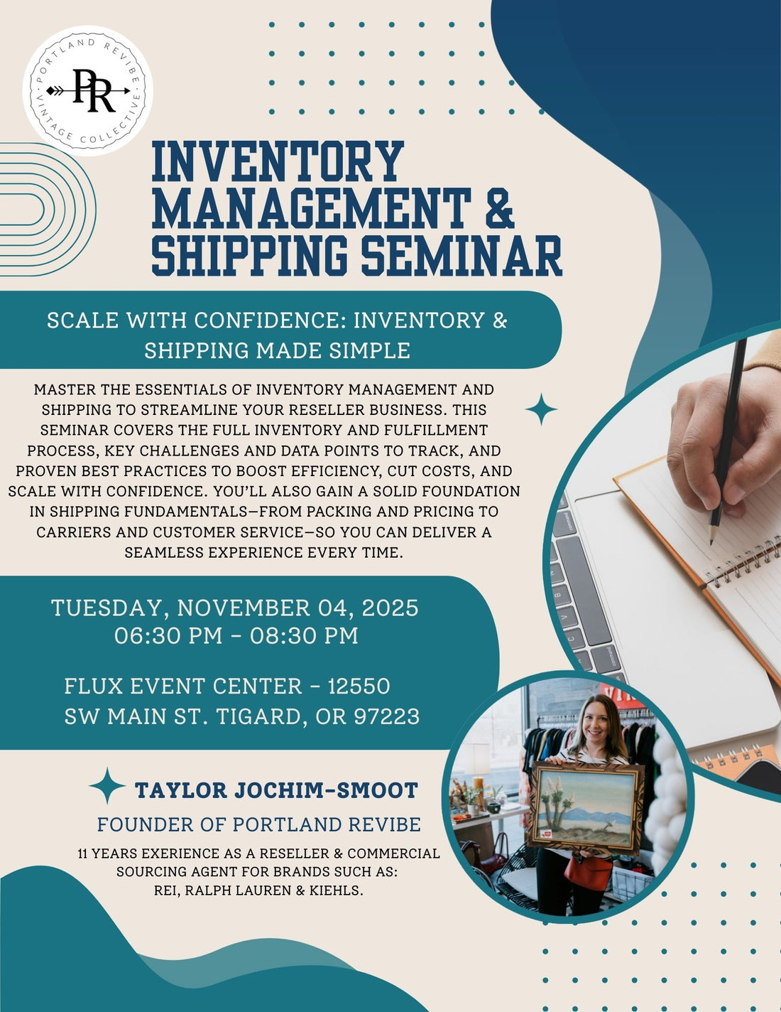 Reseller Inventory Management & Shipping Seminar
