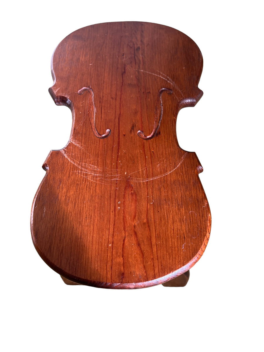 Violin Wood Stool Hand Crafted