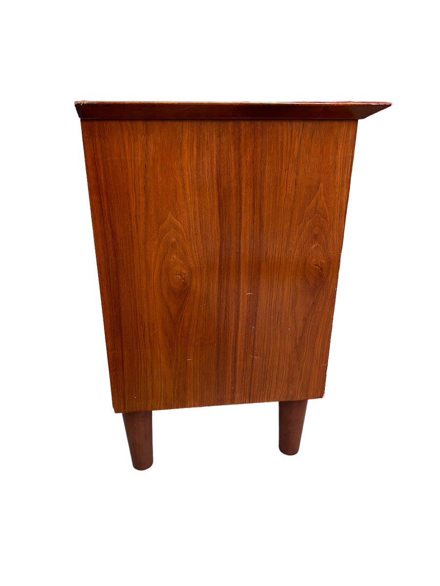 Midcentury Wood Bedside Table Nightstand