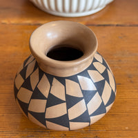 Native Basket and Clay Pot Ceramic Vase Sold Separately