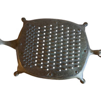 Brass Turtle Grater Kitchen Utensil Food Processor