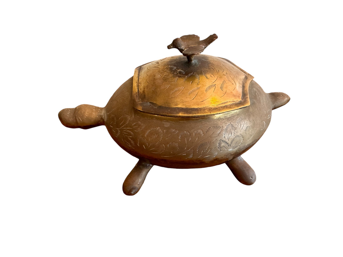 Brass Turtle Box Made in India