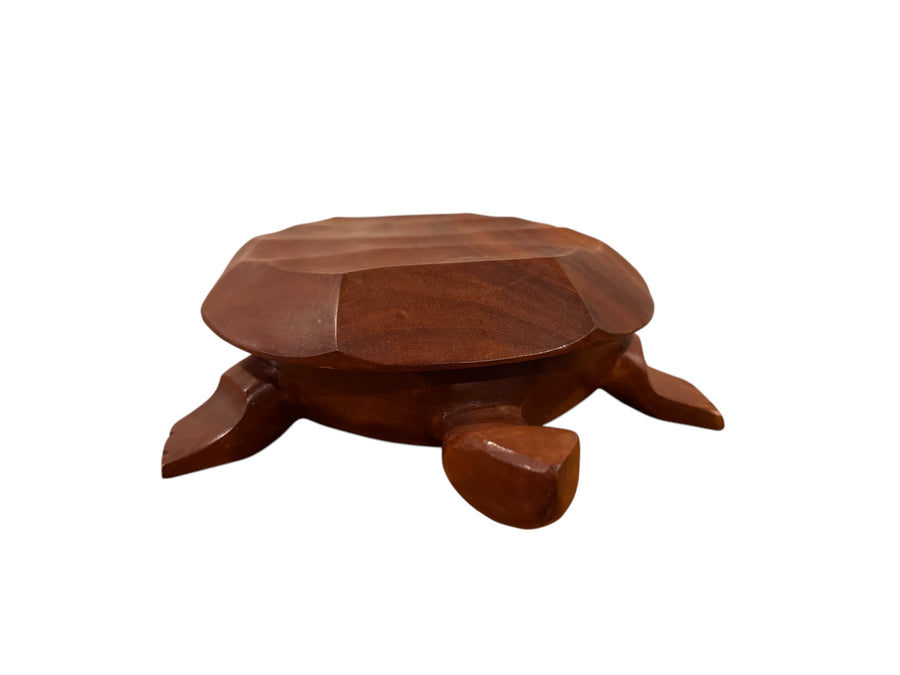 Vintage Wood Turtle Box