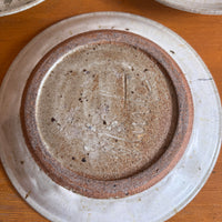 Ceramic Dinner Plates Studio Pottery Vintage 