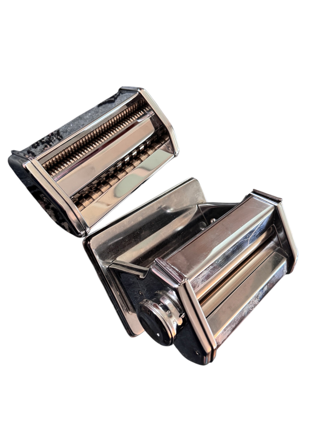 Marcato Atlas Counter Top Pasta Maker with Attachment and Clamp Kitchen Cooking Utensil 