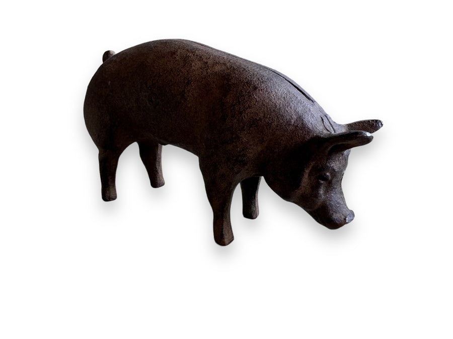 Iron Pig Door Stop