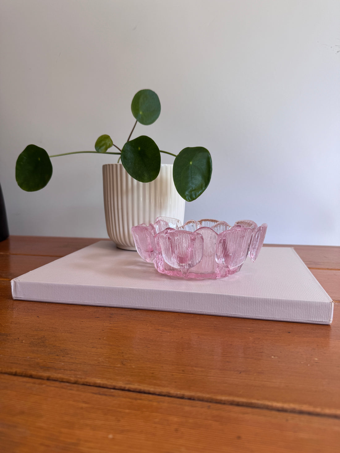 Viking Glass Pink Bowl