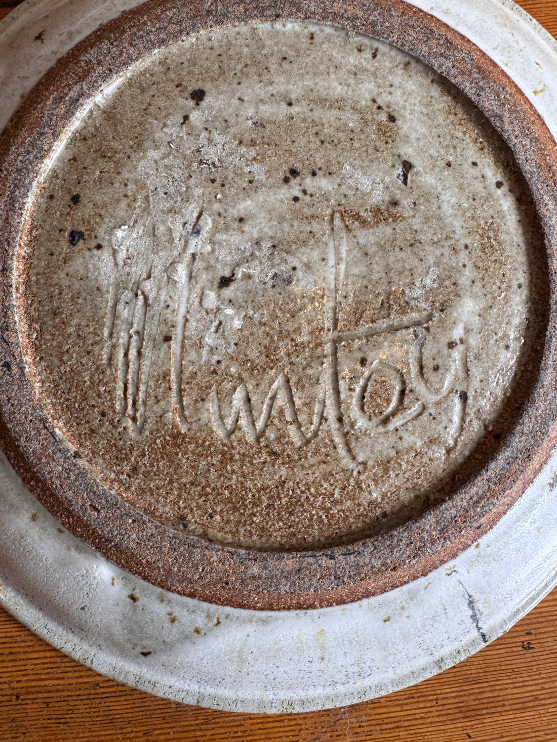 Ceramic Dinner Plates Studio Pottery Vintage (sold individually)